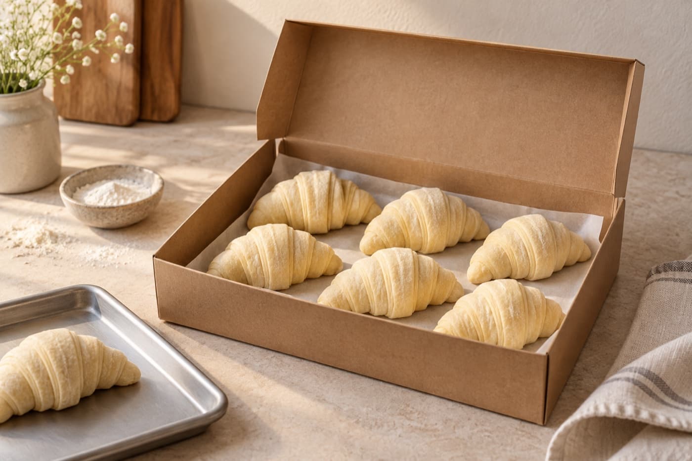Bake-at-Home Croissant Box